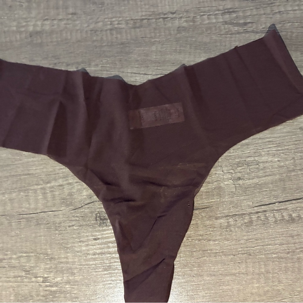 Rich Brown Seamless Thong. Clean & smoke-free home. NWT.